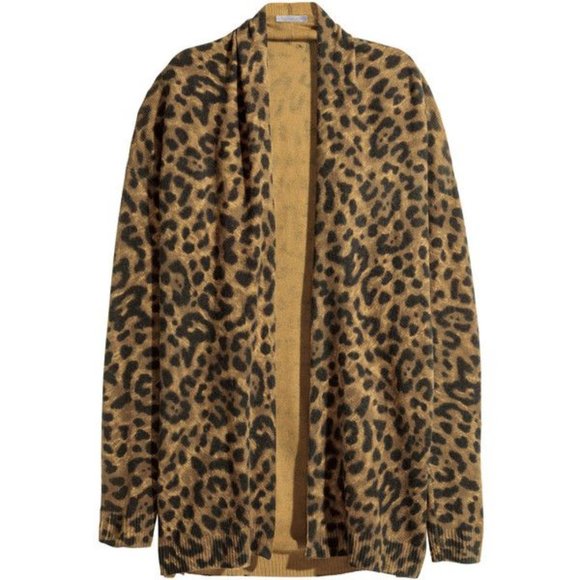 H&M Animal Print Cardigan - Picture 1 of 3
